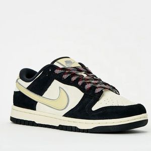 Nike Dunk low black team coconut milk EUC